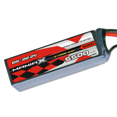 Batería ManiaX 22.2v 6S1P 5500 mAh 55C