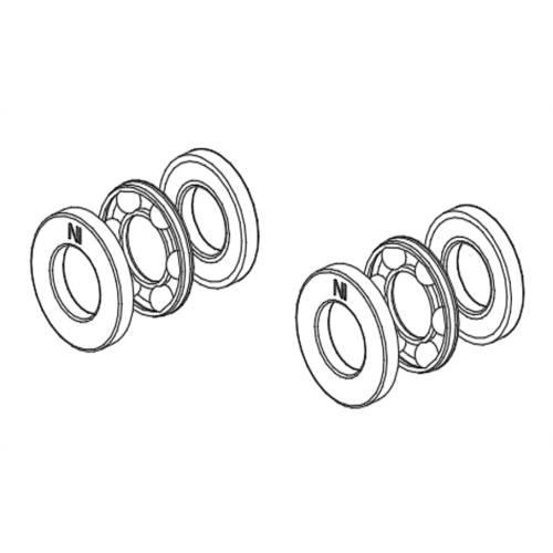 GT000007 Thrust bearing set