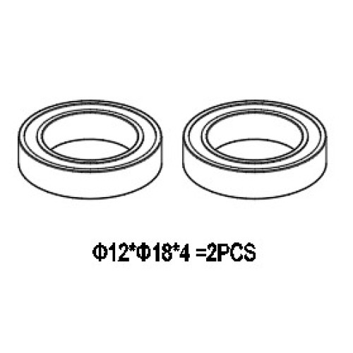 GT000064 Swashplate bearing-6701ZZ For  Oneway Bearing Reinforcement Cover